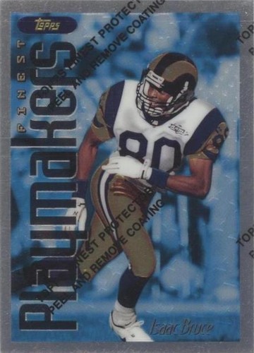 1996 Topps Finest Isaac Bruce #280