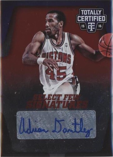 2015-16 Panini Totally Certified - Adrian Dantley #SF-AD