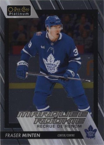 2023-24 O-Pee-Chee Platinum - Fraser Minten #296