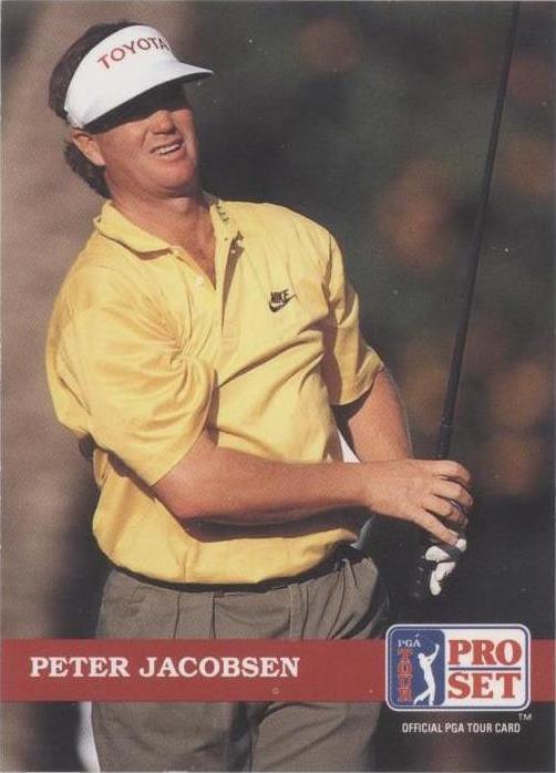 1992 Pro Set Golf - Peter Jacobsen #74