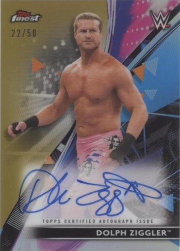 2021 Topps Finest WWE - Dolph Ziggler #RA-DZ