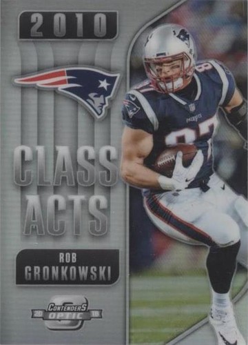 2018 Panini Contenders Optic Rob Gronkowski #CA-RG