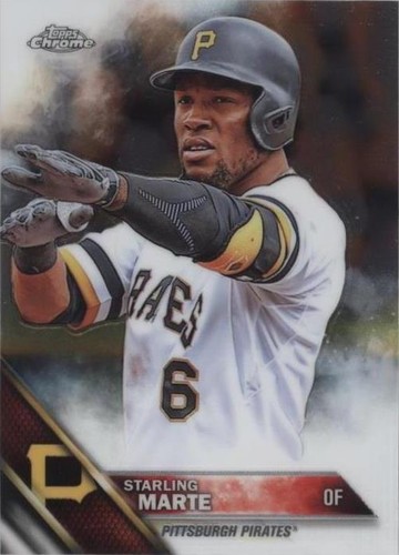 2016 Topps Chrome - Starling Marte #115