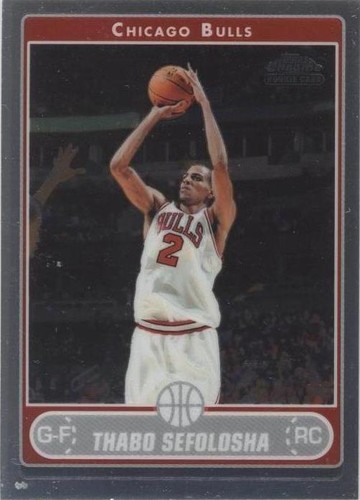 2006-07 Topps Chrome - Thabo Sefolosha #182