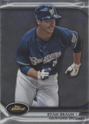 2012 Topps Finest - Ryan Braun #20