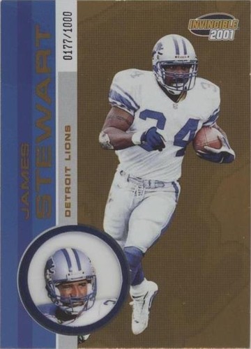 2001 Pacific Invincible James Stewart #85
