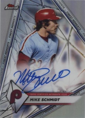 2022 Topps Finest - Mike Schmidt #FMA-MS