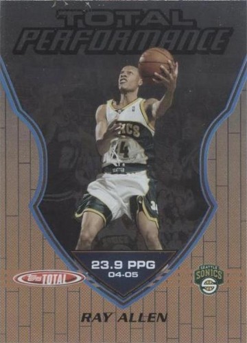 2005-06 Topps Total - Ray Allen #TP18