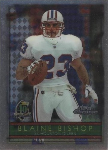 1996 Topps Chrome Blaine Bishop #122