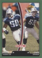 2007 Topps Total David Thornton Peter Sirmon #91