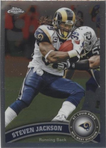 2011 Topps Chrome Steven Jackson #200