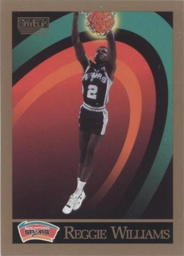 1990-91 SkyBox Reggie Williams San Antonio Spurs #416 | eBay