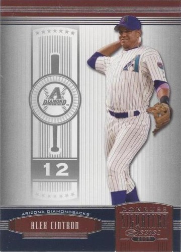 2005 Donruss Signature Series - Alex Cintron #12