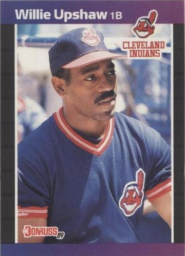 1989 Donruss - Willie Upshaw #492