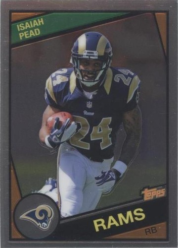 2012 Topps Chrome Isaiah Pead #17