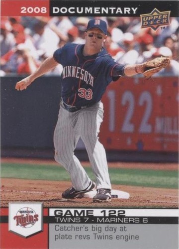 2008 Upper Deck Documentary - Justin Morneau #3679