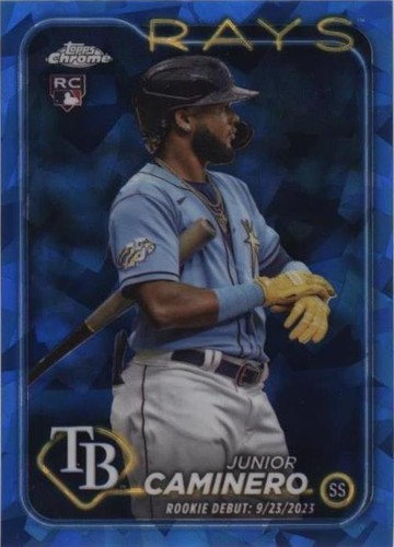 2024 Topps Chrome Update Series Sapphire Edition - Junior Caminero #USCS223