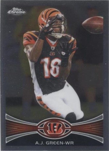 2012 Topps Chrome A.J. Green #85