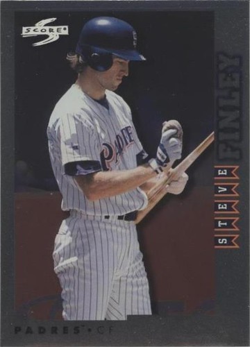 1998 Score Rookie Traded - Steve Finley #RTPP73