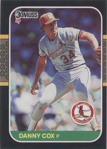1985 Topps #499 Danny Cox - NM | eBay