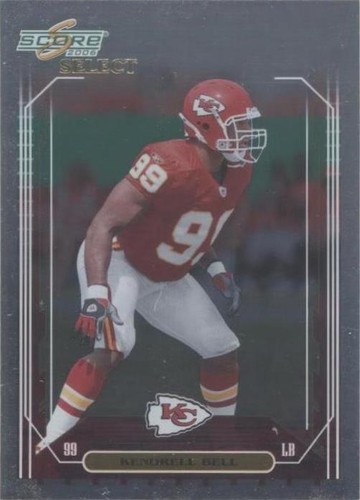 2006 Score Select Kendrell Bell #137