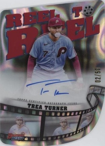 2023 Bowman's Best - Trea Turner #RTR-TT