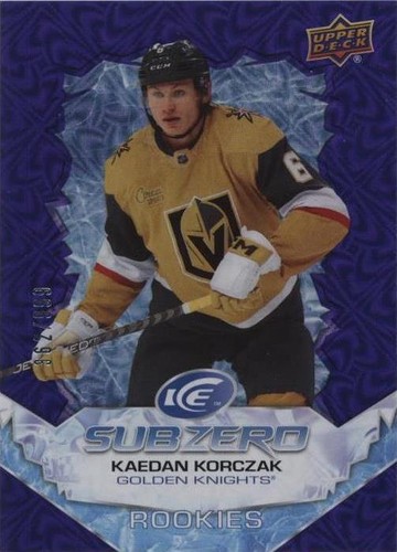 2022-23 Upper Deck Ice - Kaedan Korczak #SZ-KO