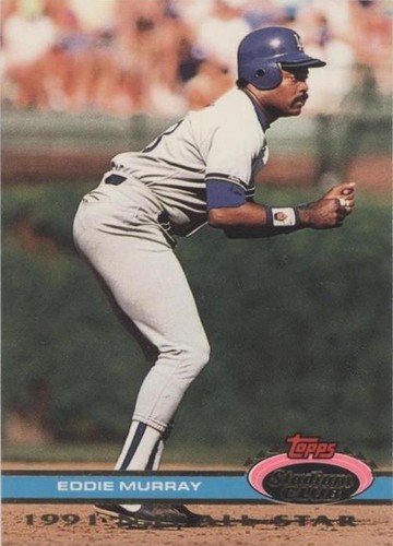 1991 Topps Stadium Club Skydome - Eddie Murray #128