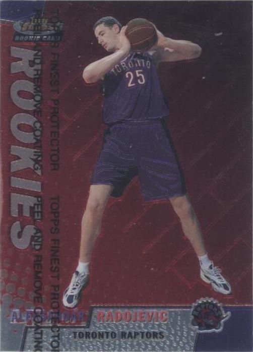 1999-00 Topps Finest - Aleksandar Radojevic #112