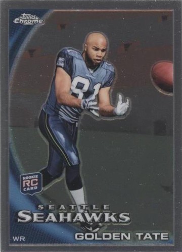 2010 Topps Chrome Golden Tate #C11