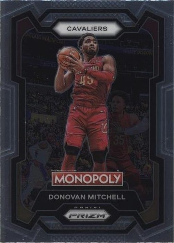 2023-24 Panini Prizm Monopoly Donovan Mitchell Purple Wave