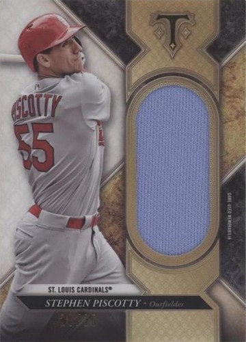 2017 Topps Triple Threads - Stephen Piscotty #SJR-SPI
