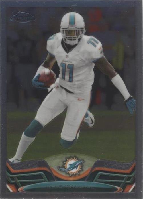 2013 Topps Chrome Mike Wallace #155