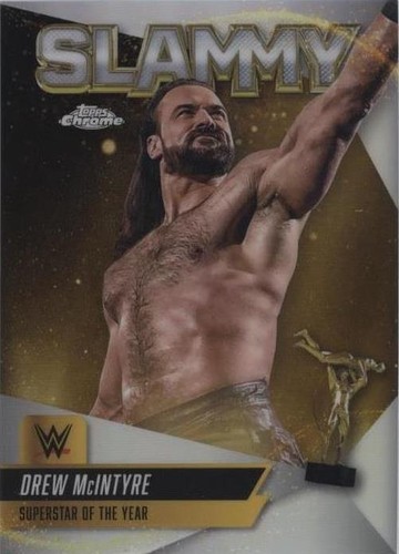 2025 Topps Chrome WWE - Drew McIntyre #SMY-DMI1