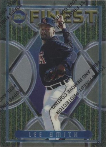1995 Topps Finest - Lee Smith #172