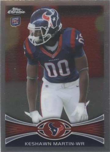 2012 Topps Chrome Keshawn Martin #16