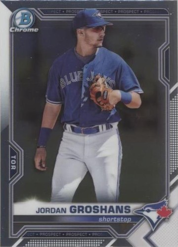 2021 Bowman Chrome - Jordan Groshans #BCP-246