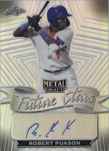 2021 Leaf Metal Draft - Robert Puason #FS-RP1