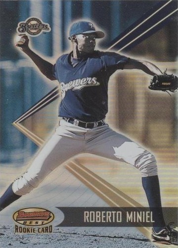 2001 Bowman's Best - Roberto Miniel #165