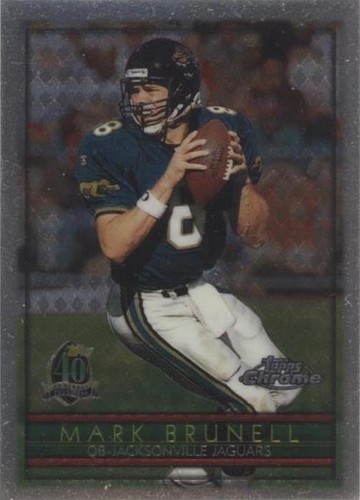1996 Topps Chrome Mark Brunell #25