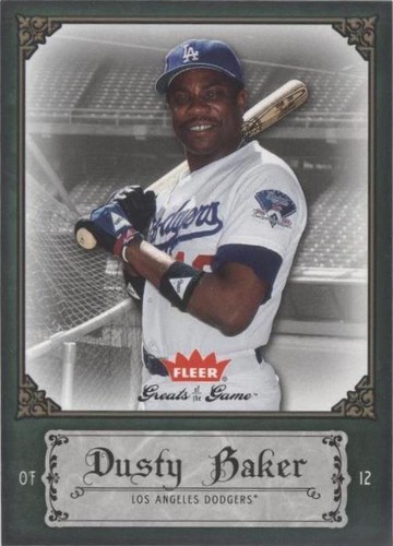 2006 Fleer Greats of the Game - Dusty Baker #31
