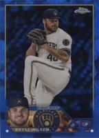 2023 Topps Chrome Sapphire Edition - Bryse Wilson #383