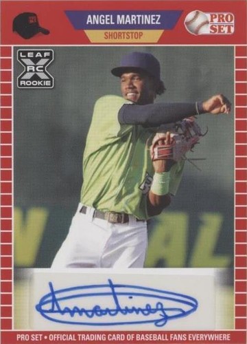 2021 Leaf Pro Set Baseball Blaster - Angel Martinez #PS-AM1