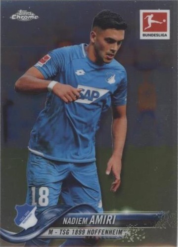 2018-19 Topps Chrome Bundesliga Nadiem Amiri #9