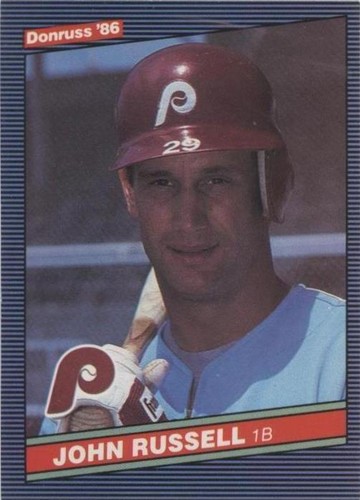 1986 Donruss - John Russell #82