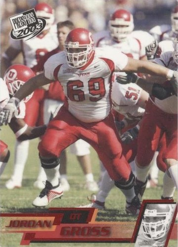 2003 Press Pass Silver #34 Jordan Gross Utah Utes Football Card | eBay