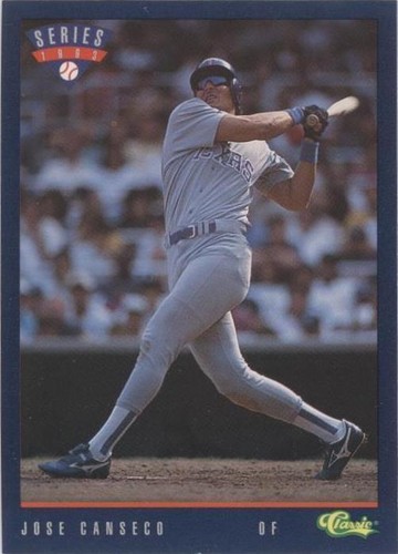 1993 Classic Update Blue Travel Edition - Jose Canseco #T18