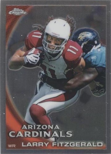2010 Topps Chrome Larry Fitzgerald #C180