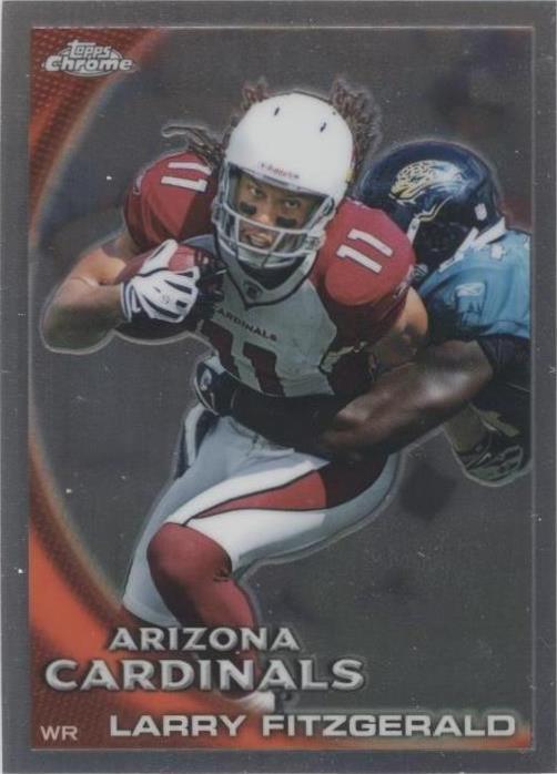 2010 Topps Chrome Larry Fitzgerald #C180