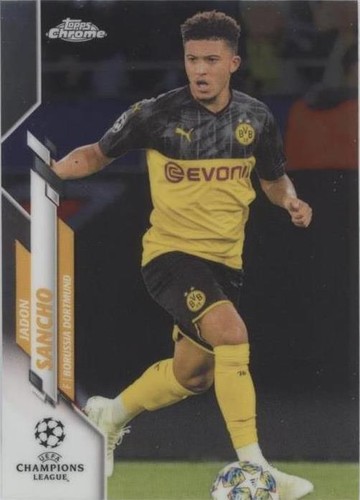2019-20 Topps Chrome UCL Jadon Sancho #16